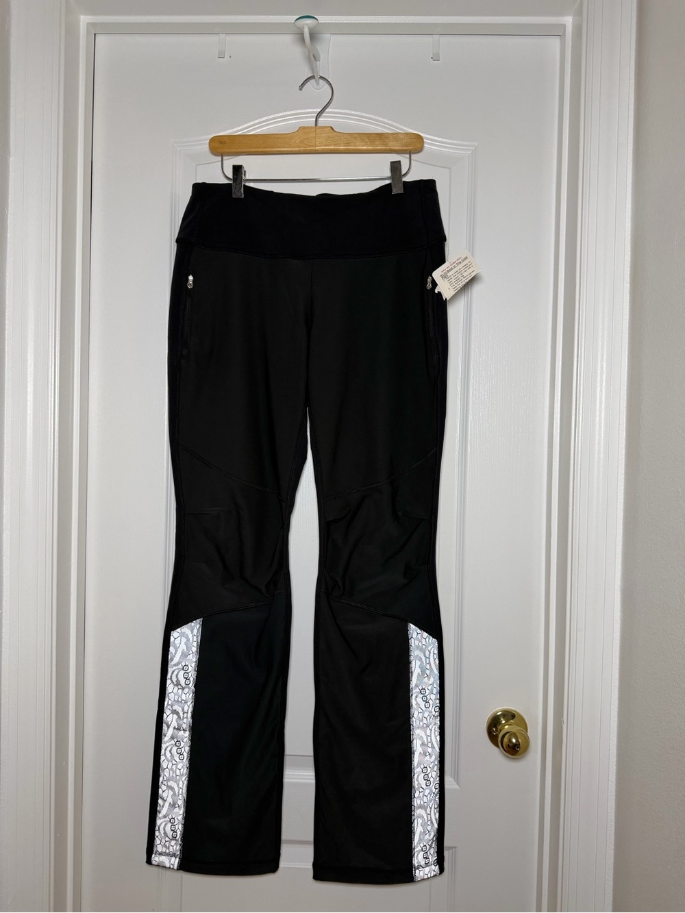 NWT Lululemon Athletica Run: Bold In The Cold Pant Womens Size 10 Black NEW Rare - Picture 6 of 15